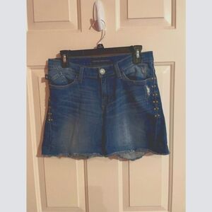 Rock & Republic Denim Studded Shorts